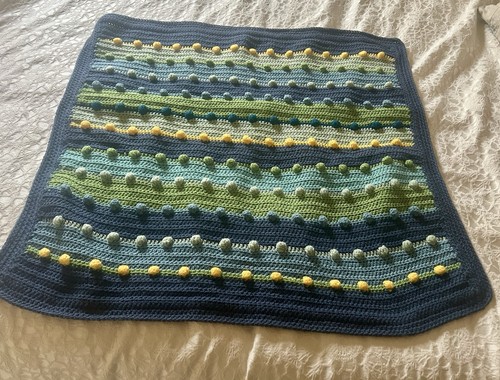 Gorgeous hand knitted baby - hand,