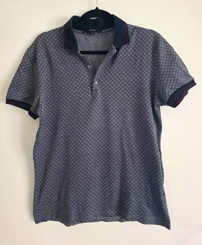 Gucci men geometric polo - men's,