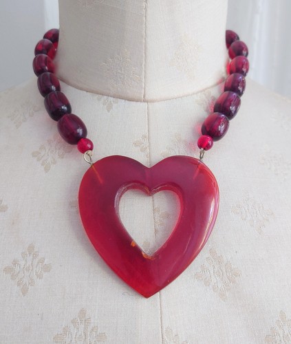 Vintage cherry amber - amber, bakelite