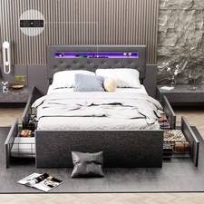 Double Bed Frame Bed Platform