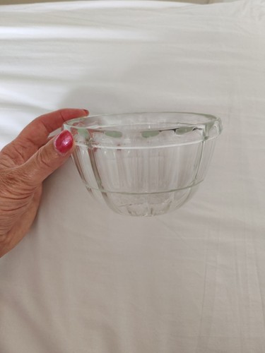 Vintage pressed glass jelly - vintage,