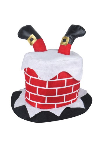 Christmas chimney hat - chimney,