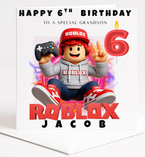 Roblox birthday card - birthday,