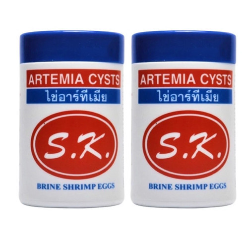 50g artemia cysts - 2, brine
