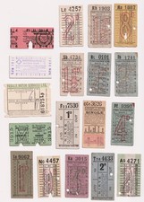 Vintage UK Bus Train Tram