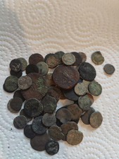 Uncleaned Roman Coins x5 -