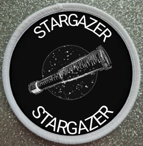 Stargazer iron sew on - iron, /