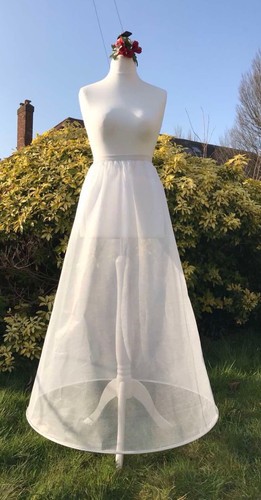 Hoop line wedding dress - wedding,