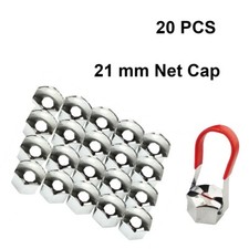 20X ALLOY WHEEL HEX NUT/BOLT