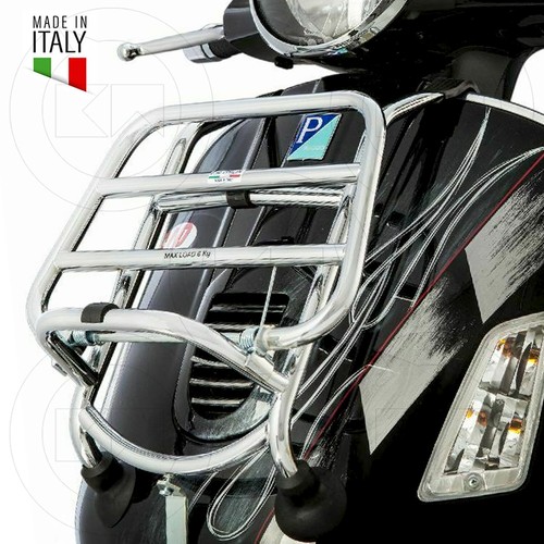 Chrome front luggage rack - luggage,