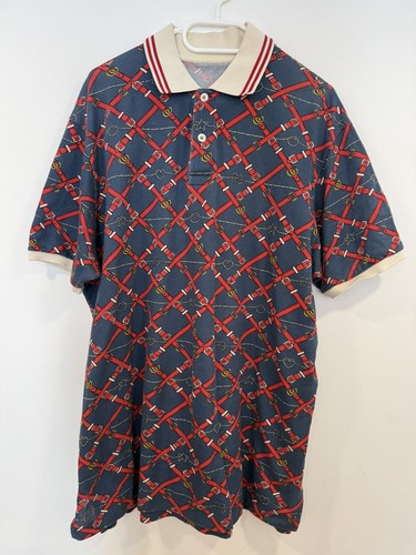 Gucci navy red - &, print