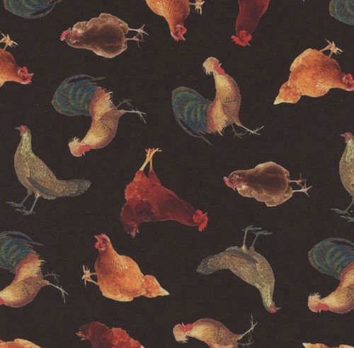 Farm chickens valance curtain - farm,