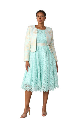 Gracious lace jacket dress - gracious,
