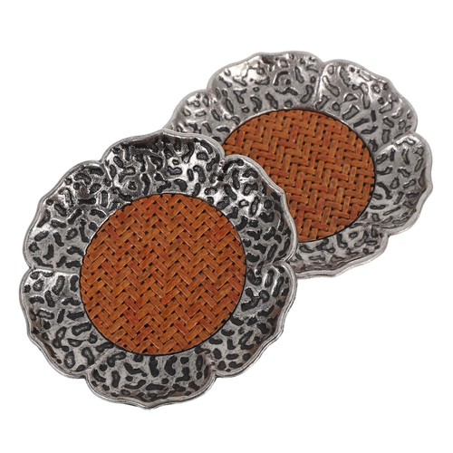 Set vintage alloy lotus - 2,