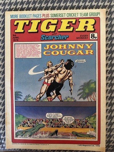 Tiger and scorcher comic - comic, 3rd
