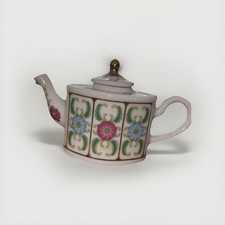 Porcelain Arts Miniature Teapot Rare