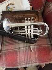 Besson Westminster Cornet, Silver, Very Vintage