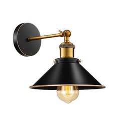 LEDSONE Vintage Industrial Wall Light Retro Style Wall Lamp Metal Sconce Fixture