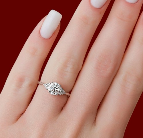 Diamond platinum ring for - diamond,