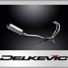 Kawasaki GPZ500S Complete Exhaust 2-1 260mm X-Oval Titanium Silencer Can