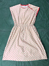 1950s Dress red Polka dot original Vintage WW2 1940s pin up size Large Uk 16