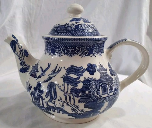 Churchill pottery blue - churchill, pottery,