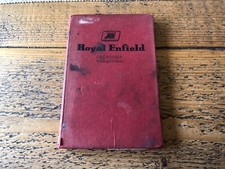Royal Enfield workshop manual 1952 pre-war post war models