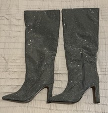 River Island Rhinestone Knee