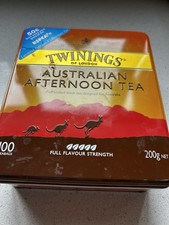Twinings Tea Tin Australian Afternoon Tea. Empty Of Contents