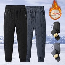 Joggers Mens Boys Adults Jogging Bottoms Lined Zip Pockets Drawstring Trousers