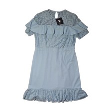 New Very Baby Blue  Short Sleeve Woman Dress Size 18