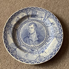 Spode Robert Burns Scenes Blue