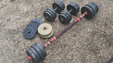 Adjustable Weights Set – Dumbbell & Barbell Kit for Full Body Workout 