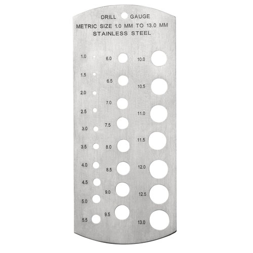 Metric drill gauge - 1.00mm, to