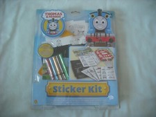 Brand new Thomas the tank engine sticker kit colour scratch your own stickers