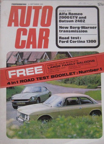 Autocar magazine september - magazine,