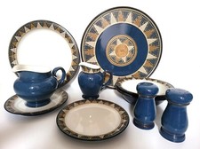 Denby Boston Blue & Spa Tableware - Sold Individually - Excellent Used Condition