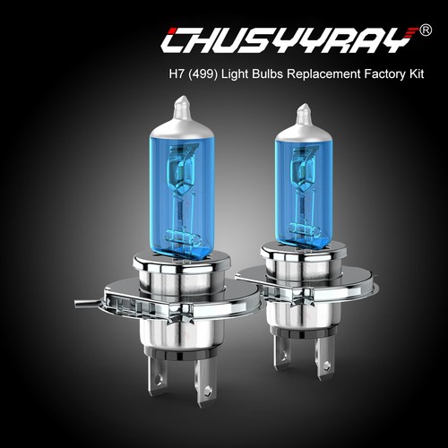 35w halogen headlight - 2x,