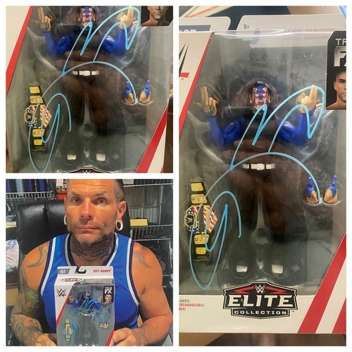 Autographed jeff hardy elite - hardy,