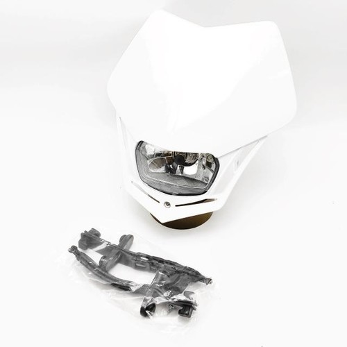 Complete front headlight