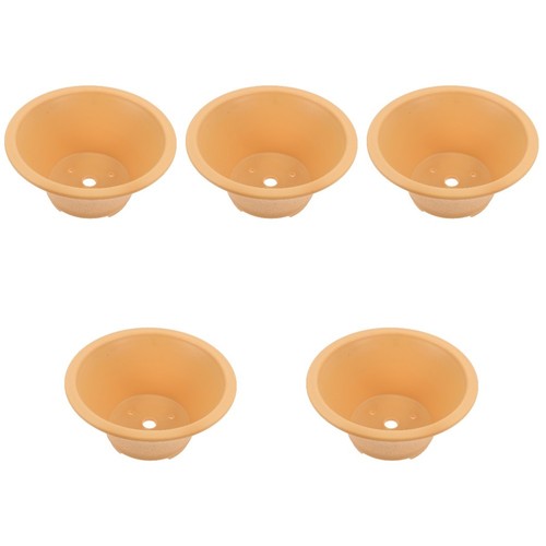 Resin small planter - planter, 5pcs
