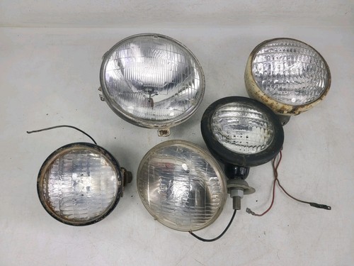 Vintage antique car headlights - vintage,