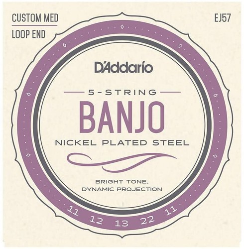 Banjo strings addario ej57 - banjo,