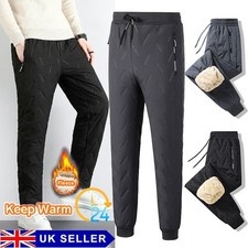 Mens Tracksuit Jog Pants Jogging Bottoms Trousers Joggers Cuffed Hem Zip Pockets