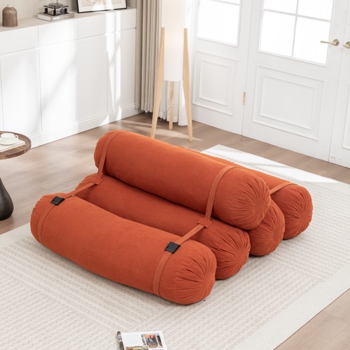 Adjustable floor sofa corduroy - adjustable,