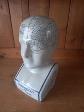 Vintage Phrenology Head By L.N.Fowler.