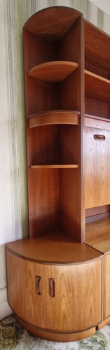 Plan corner cabinet vintage - cabinet,