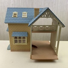 Sylvanian Families Blue Roof House Bluebell Cottage Riverside Lodge