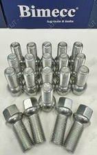 Alloy Wheel Bolts Silver Fits