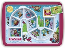 Fred Dinner Winner Kids Dinner Tray - Christmas Dinner Plate - NEW